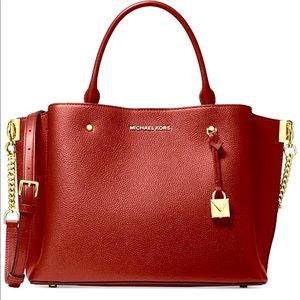 👜Large MIchael KORS Satchel Leather